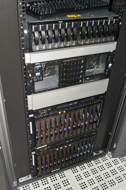Example of rack-mount server