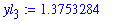 yl[3] := 1.3753284