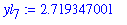 yl[7] := 2.719347001