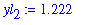 yl[2] := 1.222