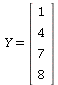 Y = Vector[column](%id = 157650456)
