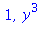 1, y^3